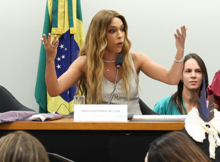 confusão com Erika Hilton
