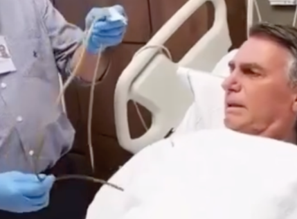 internação de Bolsonaro