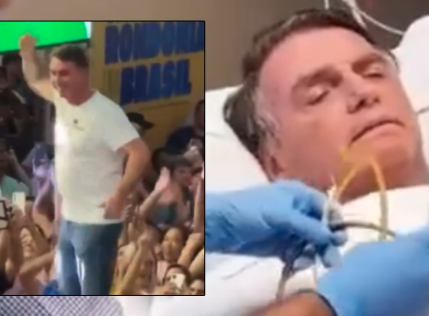 Bolsonaro na UTI