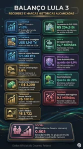 recordes do governo Lula