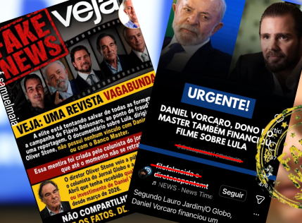 fake news Vorcaro Lula