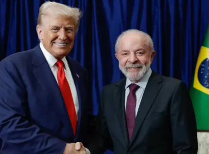 encontro Lula Trump