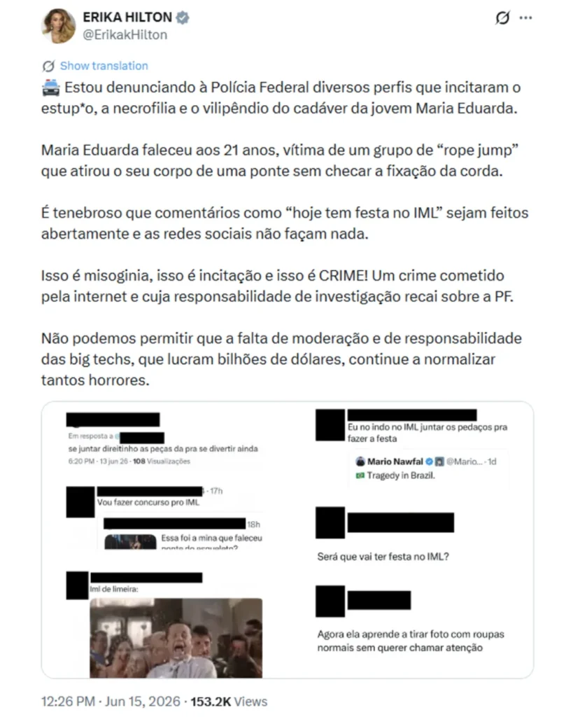 big-techs-lucram-crimes-erika-hilton-aciona-pf2 big techs lucram com crimes