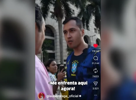 Glauber Braga milícia MBL