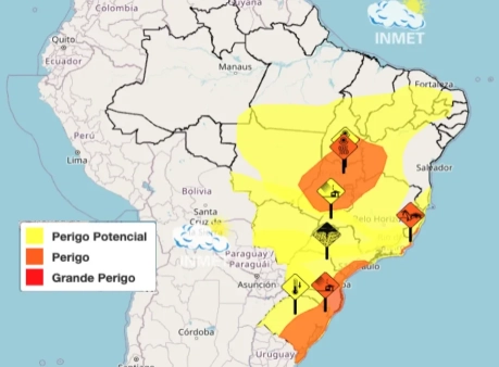 Ciclone bomba Brasil Sul