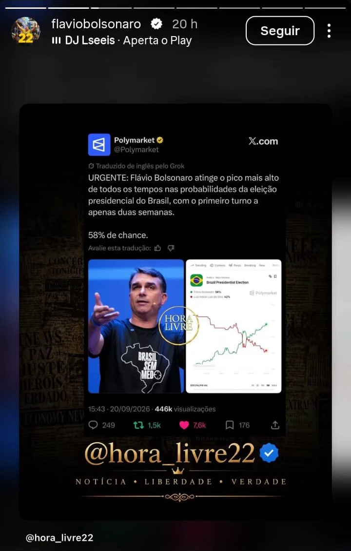 Flávio crime eleitoral