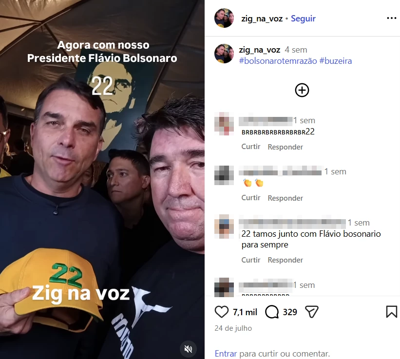 influenciadores fake news contra Lula 