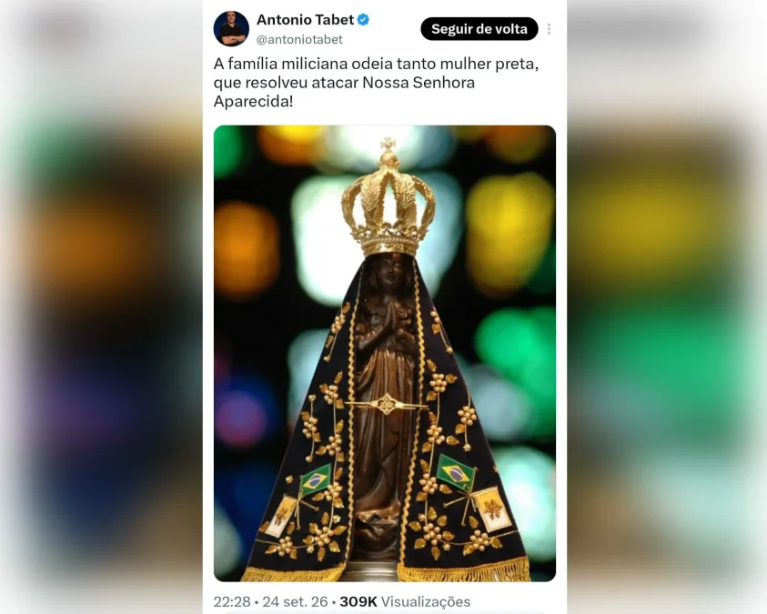 Fux restabelece censura Aparecida