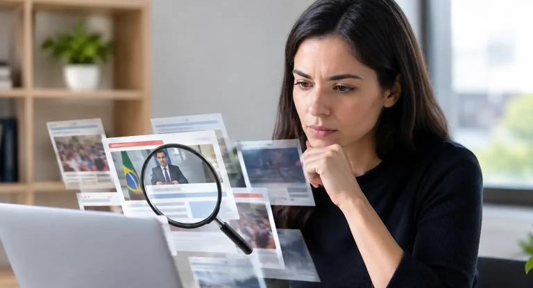 Como verificar fake news política sem cair em golpe