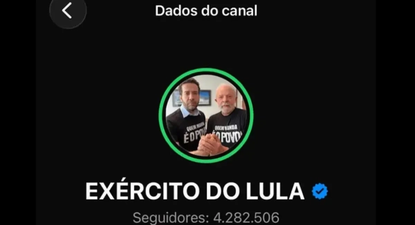reativação do canal Exército do Lula