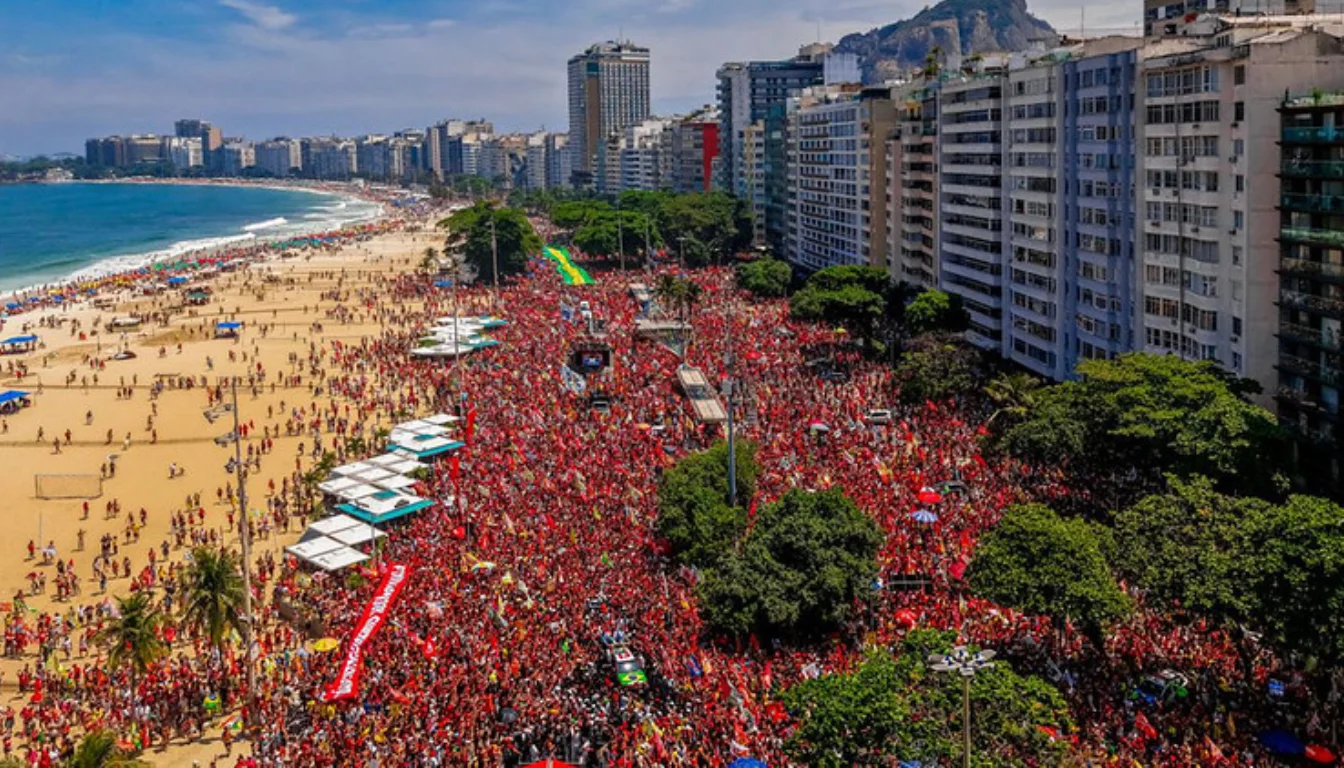 ato de Lula na Paulista