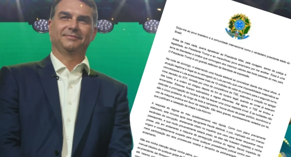 carta Flávio Bolsonaro