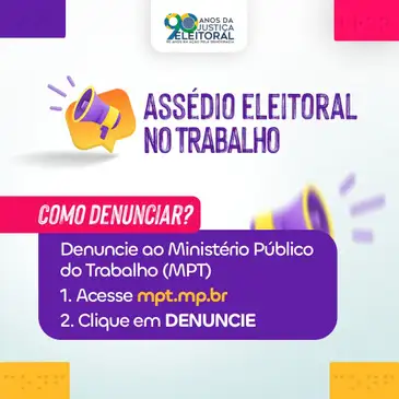 assédio eleitoral listas