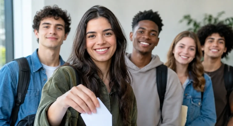 Tendências eleitorais entre jovens em disputa